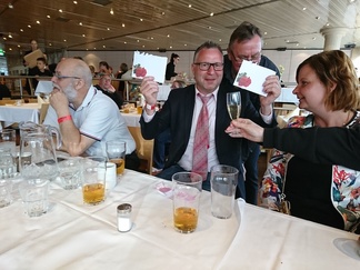 Kiinteistöalan kesäpäivät 2017. Onnellinen palkintojen saaja